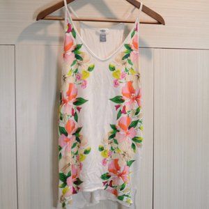 3/20 ON Racer Back Floral Tank